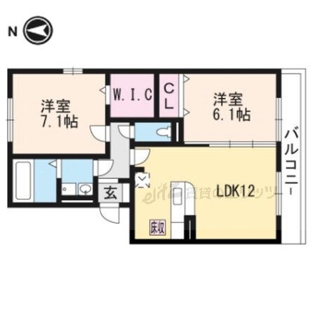 ジョリーメゾンノールの物件間取画像